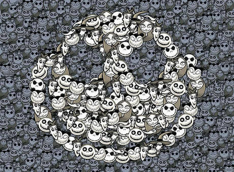 The Nightmare Before Christmas Challenge Jigsaw Puzzle King of Fright (500 pieces)