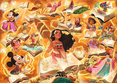 Disney Lorcana Jigsaw Puzzle Glimmers of the Realm: Amber (1000 pieces)