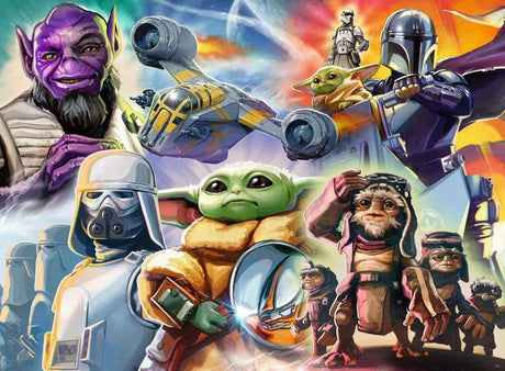 The Mandalorian and Grogu Jigsaw Puzzle (500 Pieces)
