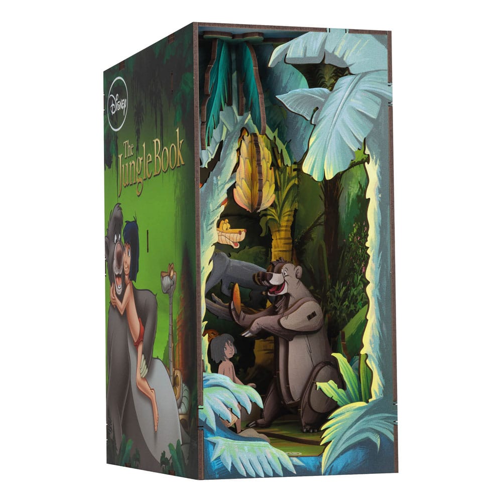 Disney Tiny Adventures Book Nook Mini Diorama The Jungle Book 23 cm