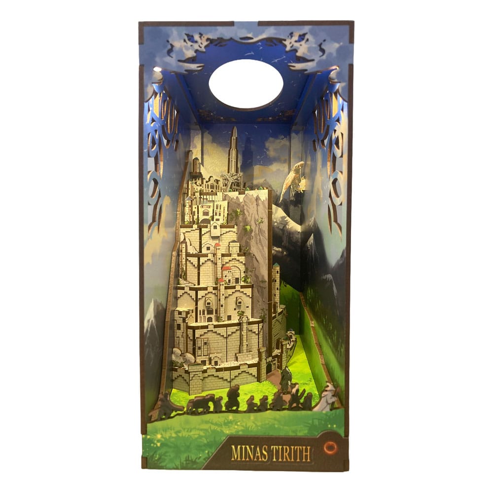 The Lord of the Rings Tiny Adventures Book Nook Mini Diorama Minas Tirith 23 cm