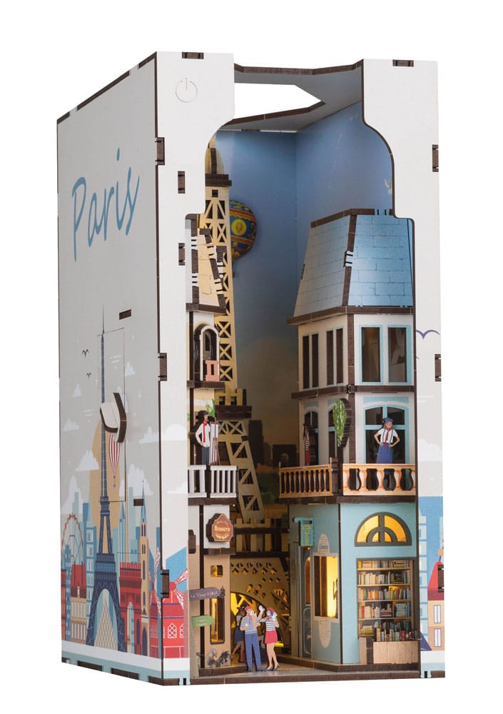 Paris Tiny Adventures Book Nook Mini Diorama 23 cm