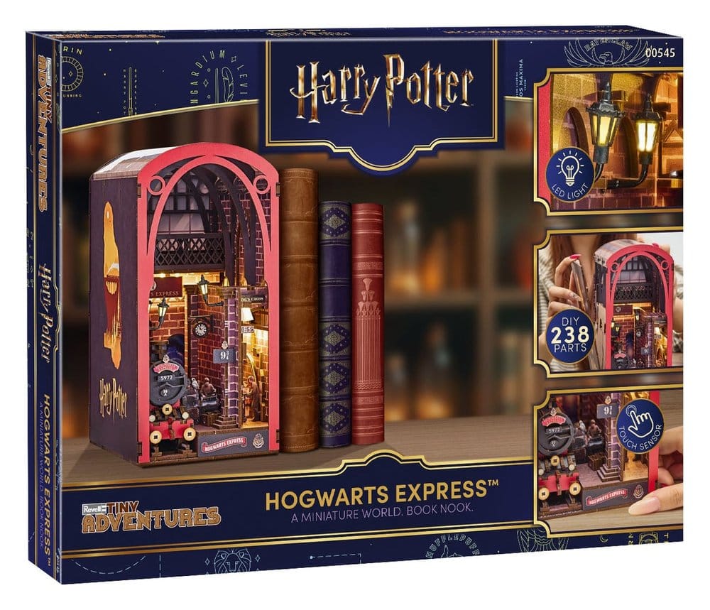 Harry Potter Tiny Adventures Book Nook Mini Diorama Hogwarts Express 18 cm