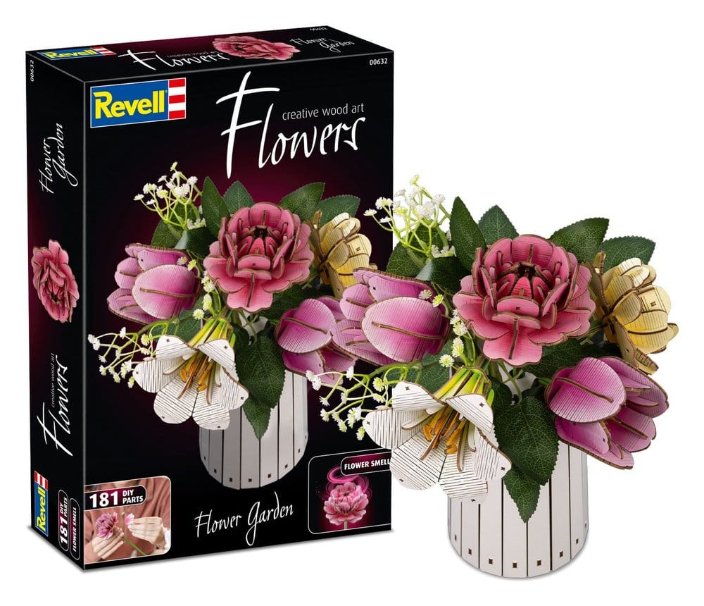 Revell Flowers Wooden Flowers Flower Garden 22 cm