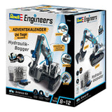 Revell Engineers Advent Calendar Hydraulic excavator model kit