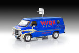 Stranger Things Model Kit 1/25 Squawk Van (Aqua Color) 21 cm