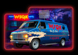 Stranger Things Model Kit 1/25 Squawk Van (Aqua Color) 21 cm