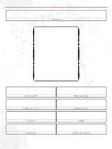 Vampire: The Masquerade 5th Edition RPG Journal Expanded Character Sheet Journal *Englische Version*