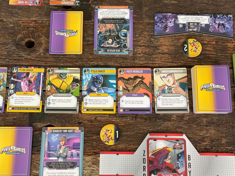 Power Rangers card game Deck-Building *Englische Version*