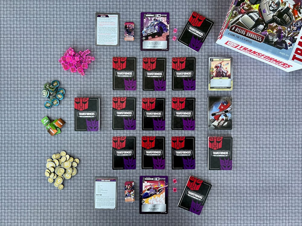 Transformers card game Deck-Building A Rising Darkness *Englische Version*