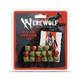 Werewolf: The Apocalypse 5th Edition RPG Dice and Form Card set
