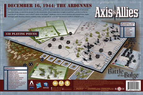 Avalon Hill board game Axis & Allies: Battle of the Bulge *English Version*