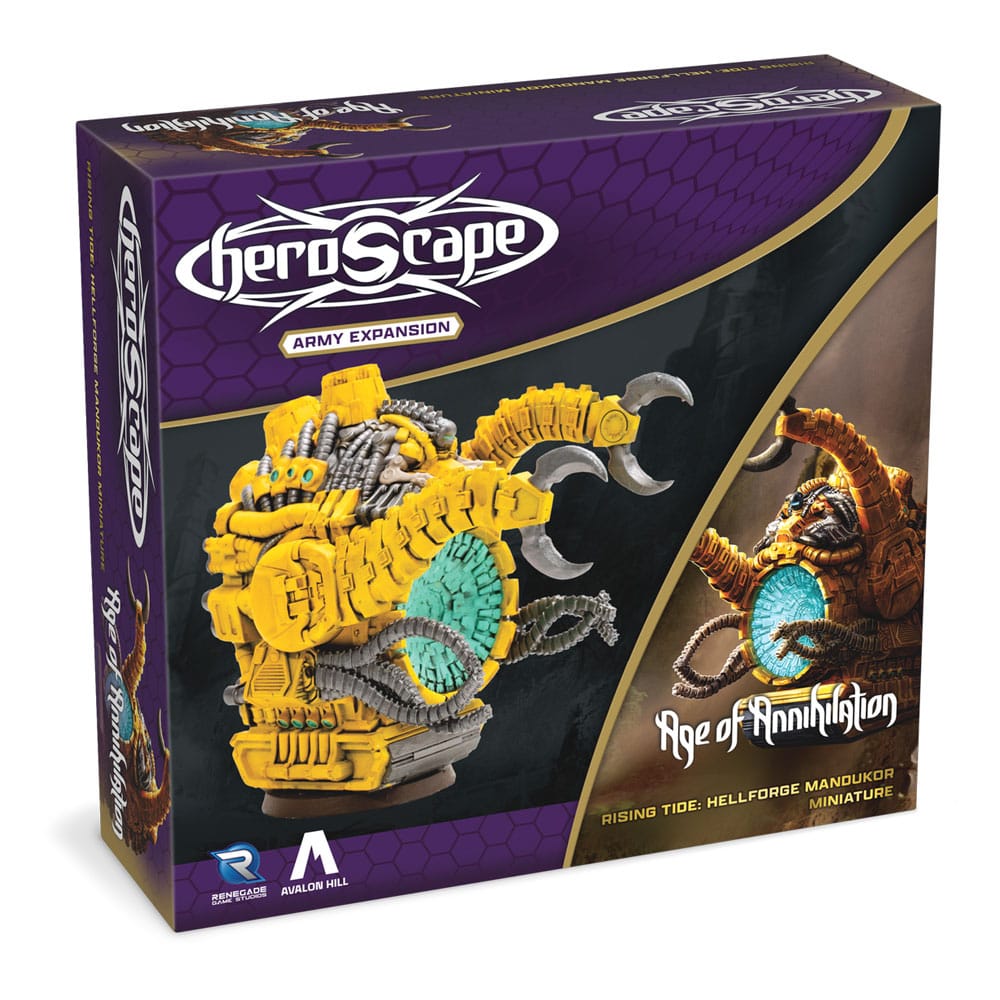 Heroscape Expansion Rising Tide - Hellforge Mandukor Army *English Version*