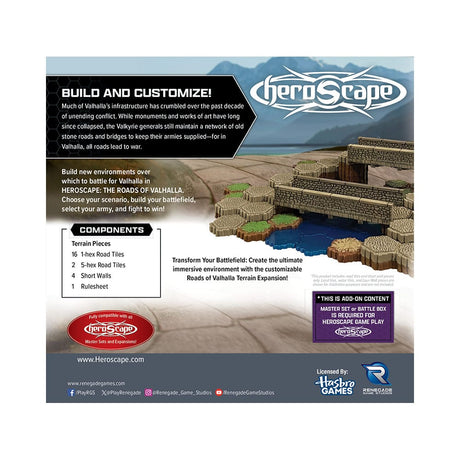 Heroscape Terrain Expansion The Roads of Valhalla  *English Version*