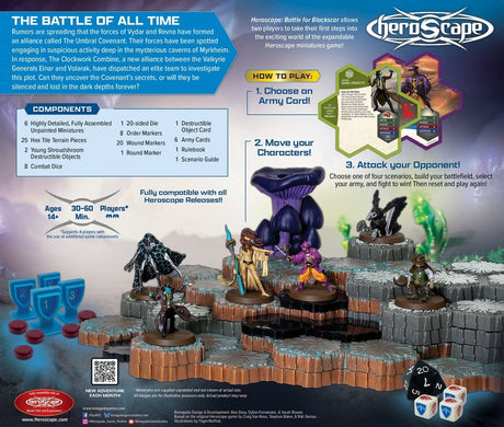 Heroscape Board Game Battle for Blackscar Battle Box *English Version*