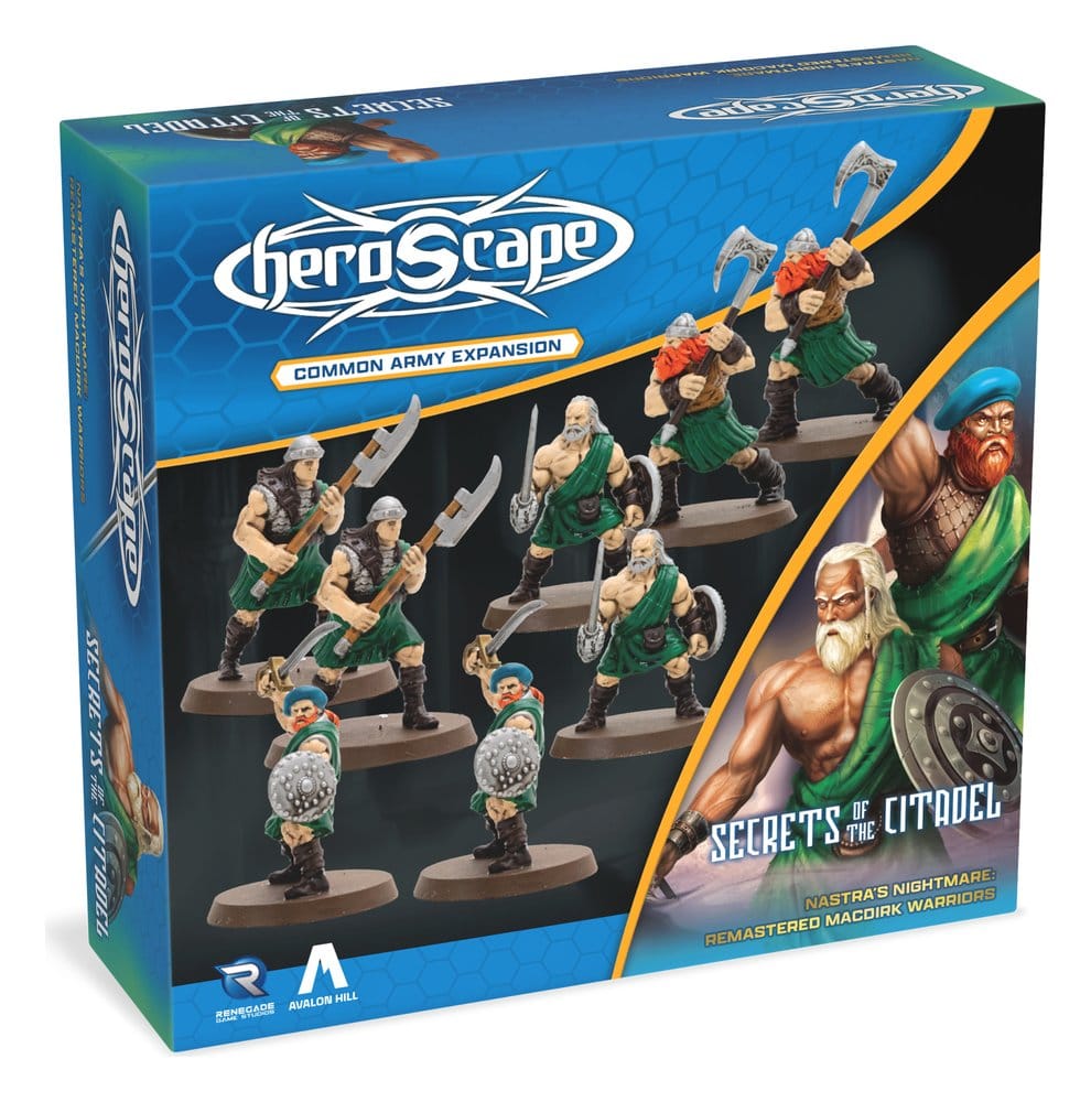 Heroscape Board Game Army Expansion MacDirk Warriors Remastered *English Version*