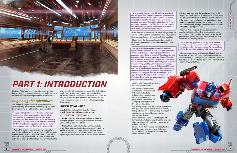 Transformers RPG A Beacon of Hope Adventure & GM Screen *English Version*
