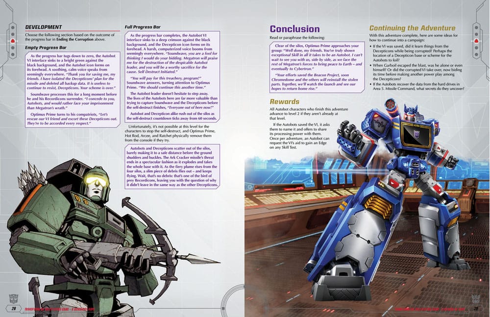 Transformers RPG A Beacon of Hope Adventure & GM Screen *English Version*