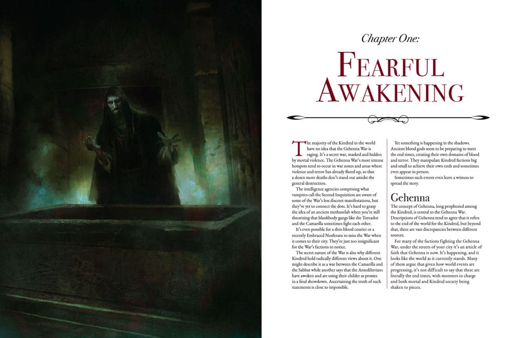 Vampire: The Masquerade 5th Edition RPG book Gehenna War Sourcebook *Englische Version*