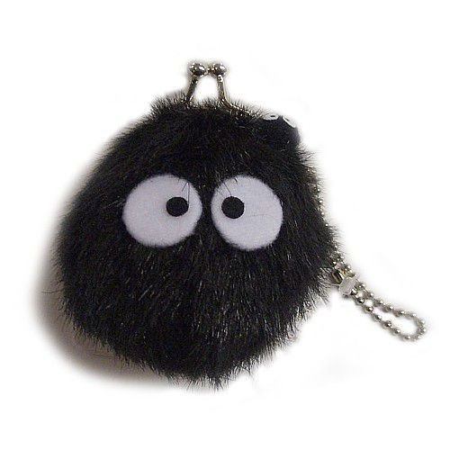 My Neighbor Totoro Mini Plush Coin Purse Soot Sprite 8 cm