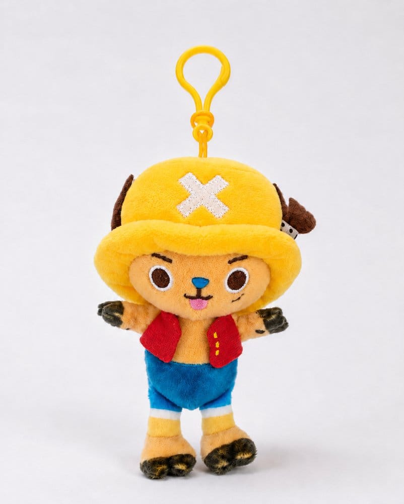 One Piece Plush Keychain Chopper x Luffy / Ruffy 11 cm