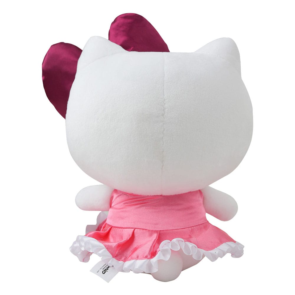 Sanrio  Plush Figure Hello Kitty Red Velvet Dress M 17 cm