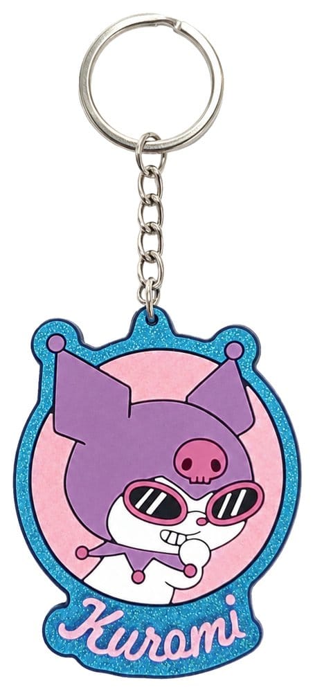 Sanrio Rubber Keychain Kuromi 7 cm