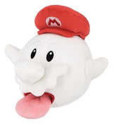 Super Mario Plush Figure Boo Mario 21 cm