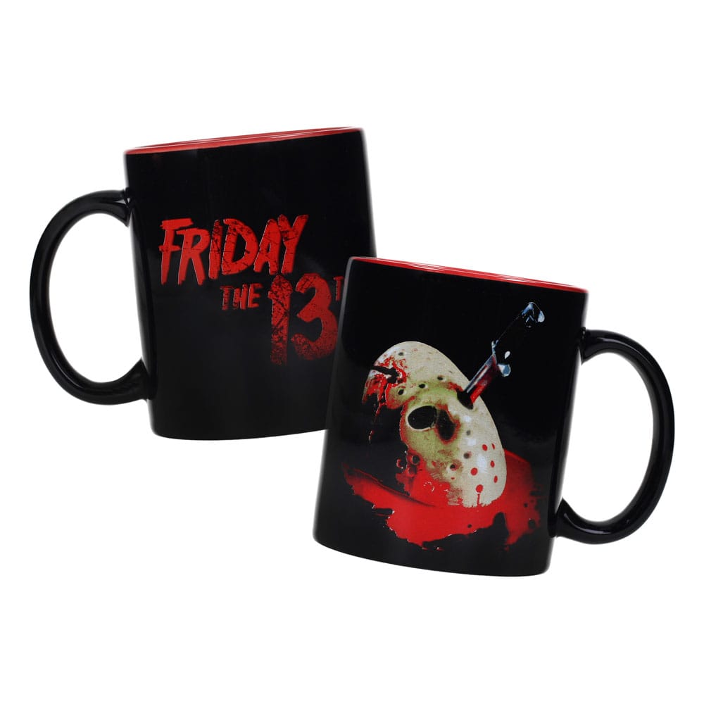 Friday the 13th Gift Set Mug & Keyring Jason's Mask