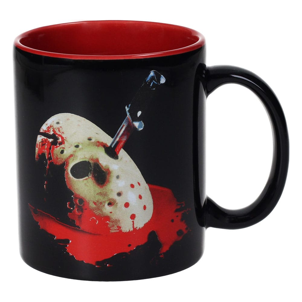 Friday the 13th Gift Set Mug & Keyring Jason's Mask
