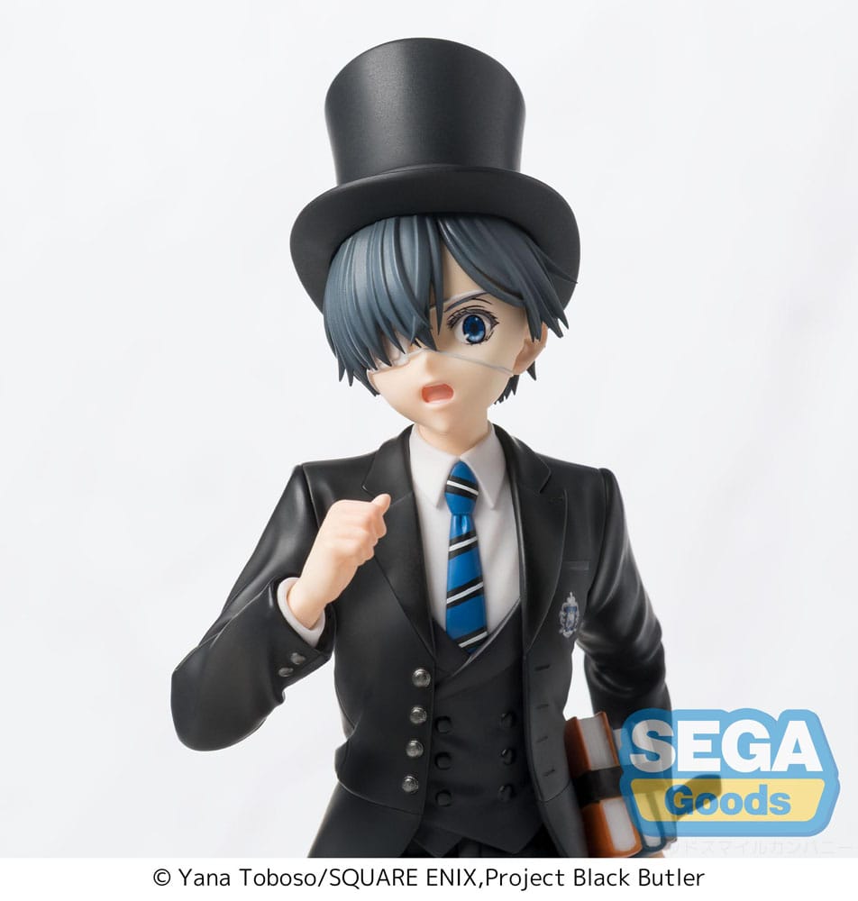 Black Butler: Boarding School Arc Luminasta PVC Statue Ciel Phantomhive 22 cm