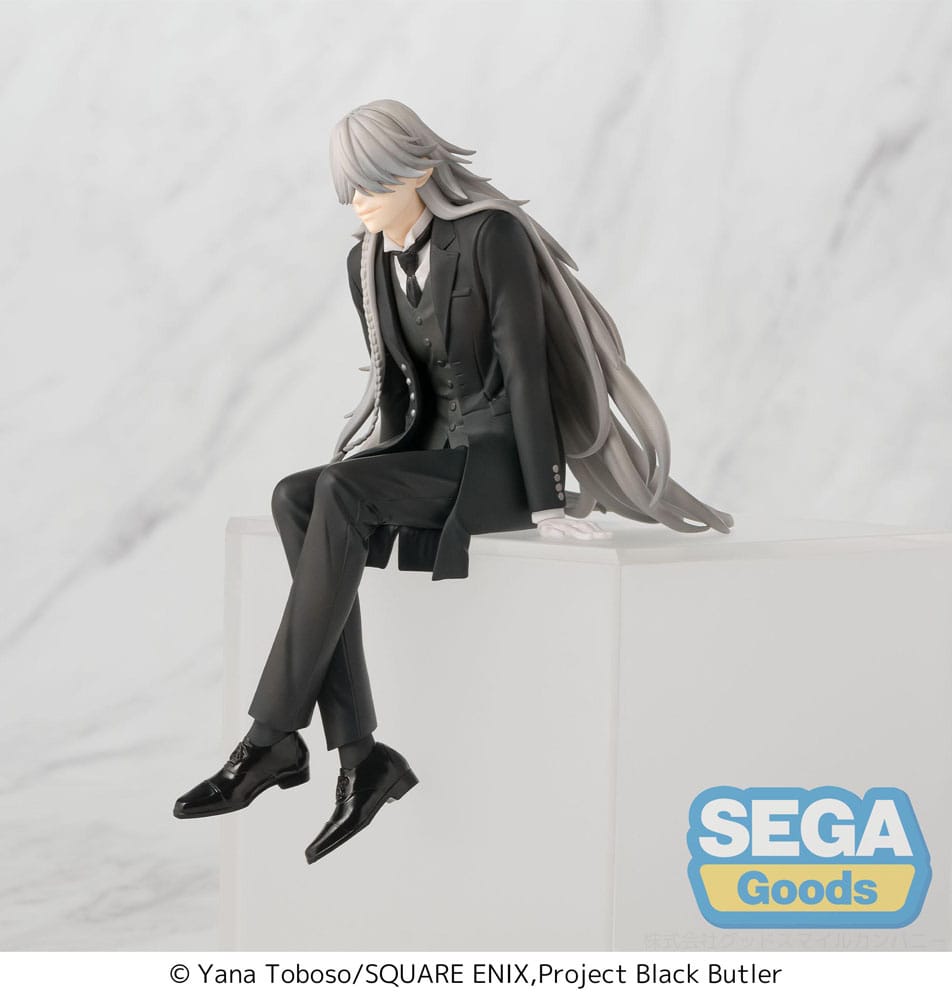 Black Butler: Boarding School Arc PM Perching PVC Statue Undertaker 13 cm