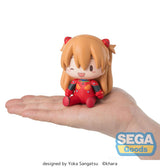 Evangelion: New Theatrical Edition Fuwa Petit Chibi Figure Asuka Plug Suit 8 cm