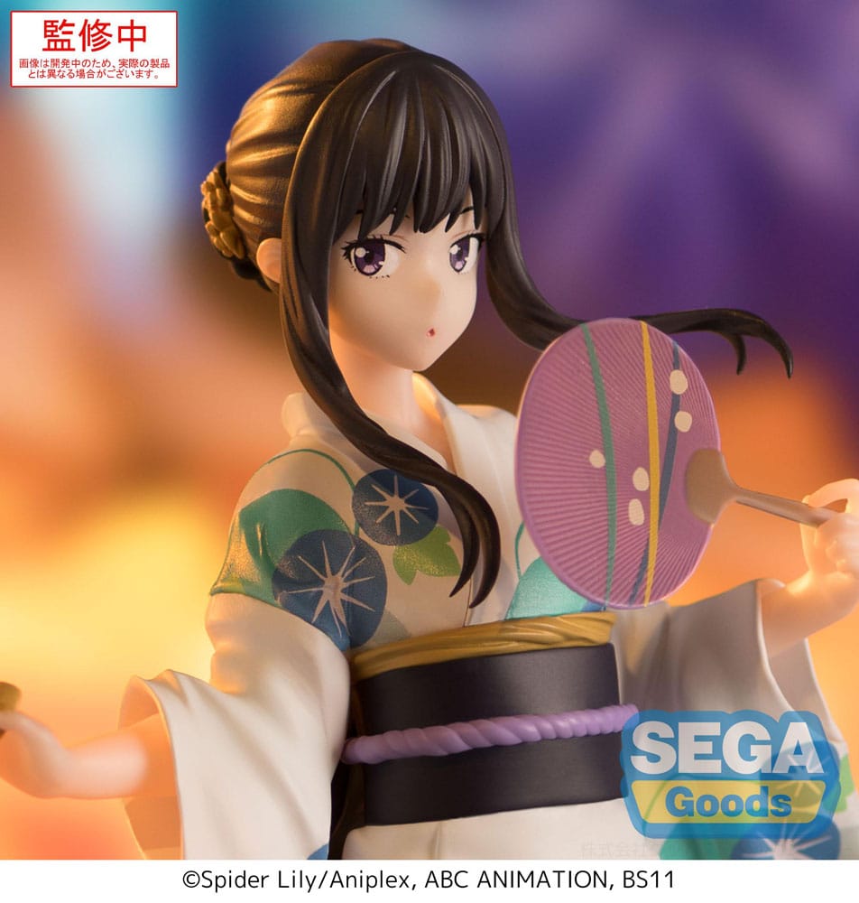 Lycoris Recoil Luminasta PVC Statue Takina Inoue Festival in Yukata 19 cm