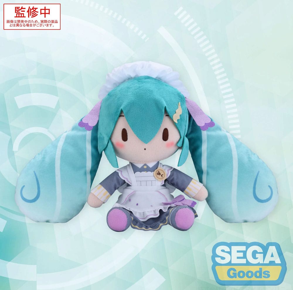 Character Vocal Series 01: Hatsune Miku Fuwa Petit Plush Figure Hatsune Miku Classical Maid M 24 cm