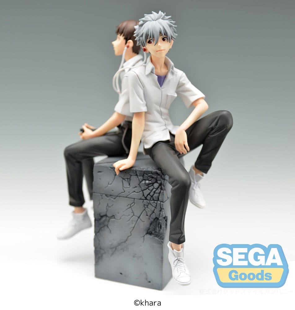 Rebuild of Evangelion Luminasta PVC Statue Shinji & Kaworu Evangelion: New Theatrical Edition Kaworu Ver. 17 cm