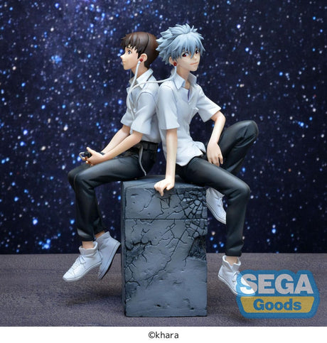 Rebuild of Evangelion Luminasta PVC Statue Shinji & Kaworu Evangelion: New Theatrical Edition Kaworu Ver. 17 cm