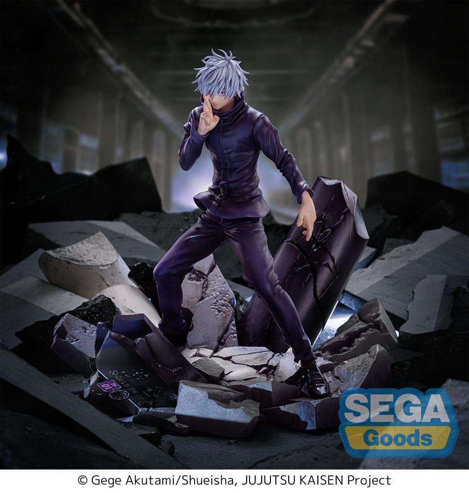 Jujutsu Kaisen Figurizm Luminasta PVC Statue Shibuya Incident Satoru Gojo Unlimited Void 21 cm