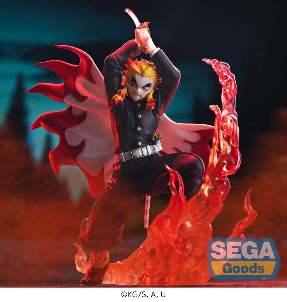 Demon Slayer: Kimetsu no Yaiba Xross Link Anime PVC Statue Kyojuro Rengoku 15 cm