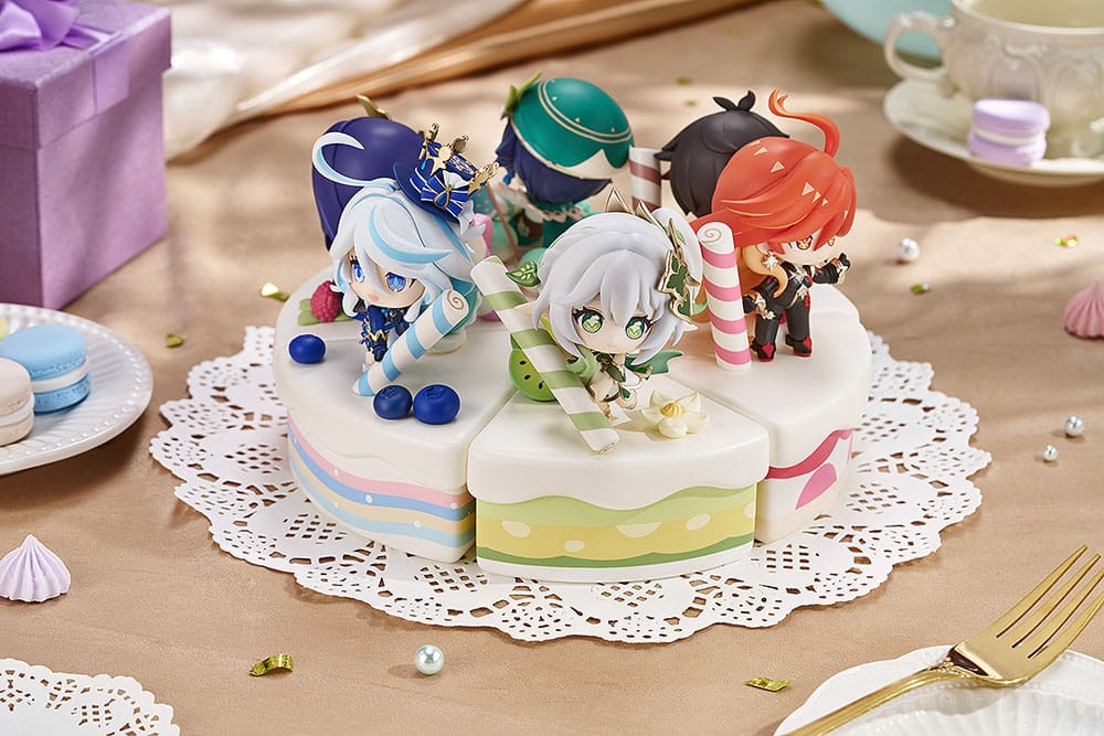 Genshin Impact Wondrous Travels Series Figure Venti Chibi 12 cm