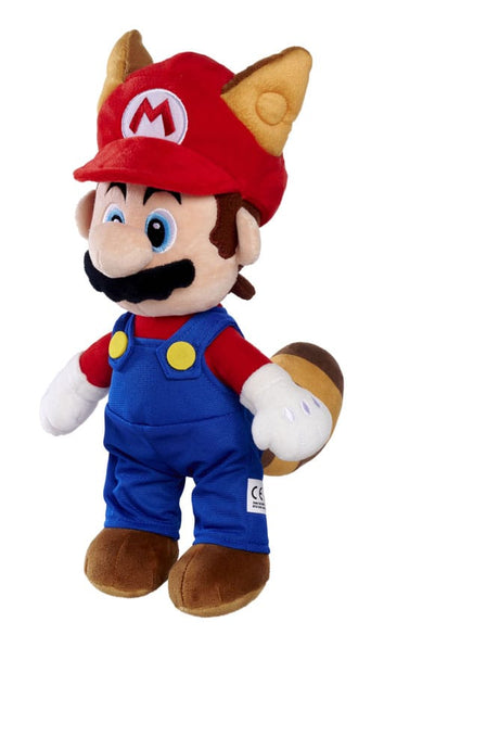 Super Mario Plush Figure Tanuki Mario 30 cm