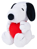 Peanuts Plush Figure Snoopy Sitting with Heart 25 cm