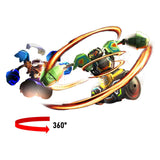 Silverlit Robo Kombat Tornado Remote-Controlled Robots 2er - Set Green/Blue