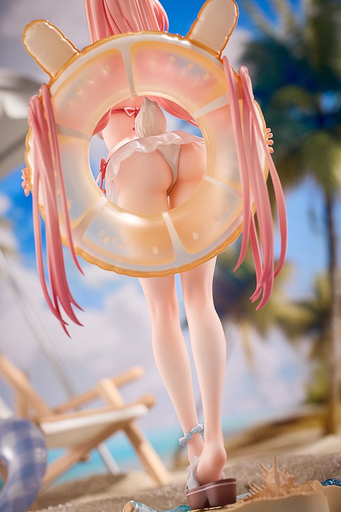 Rosuuri Original Character PVC Statue 1/7 White Rabbit Rosu: Swimsuit Ver. 25 cm