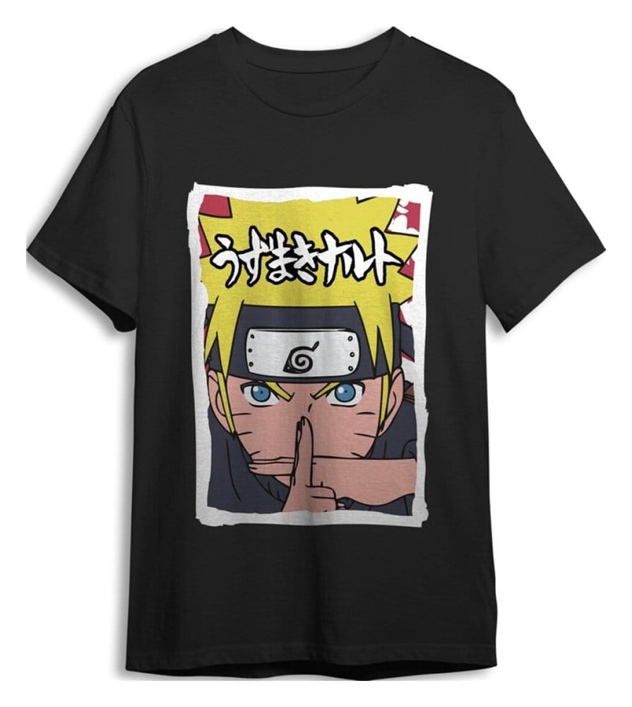 Naruto Shippuden T-Shirt X Black Size M