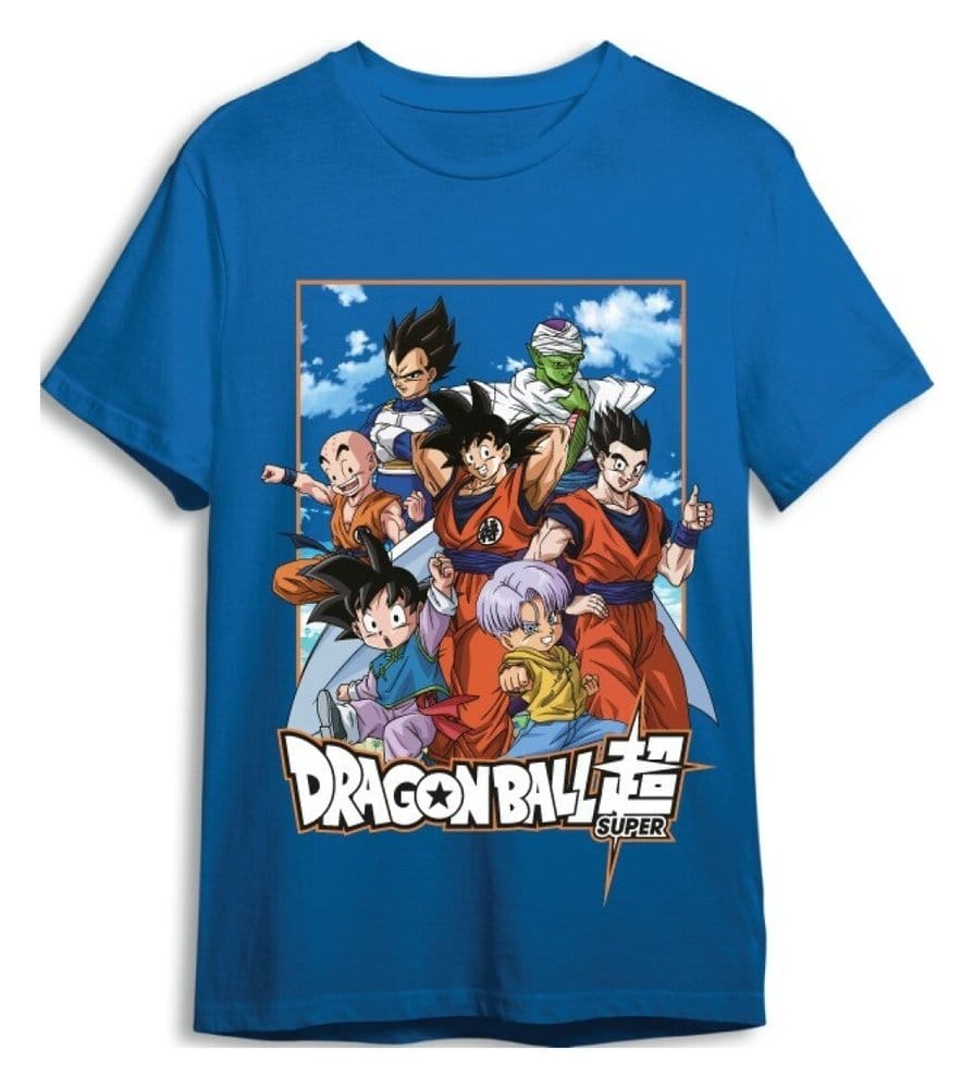 Dragon Ball Super T-Shirt Characters Navy Size M