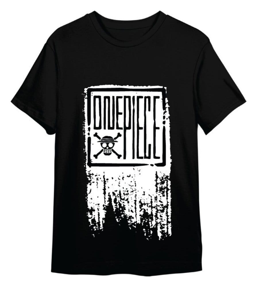 One Piece T-Shirt One Piece Logo Black Size M