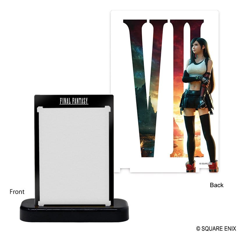 Final Fantasy One Touch Edge Magnetic Card Holder Tifa