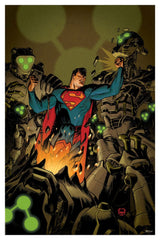 DC Comics Art Print Superman Space Age 61 x 41 cm - unframed