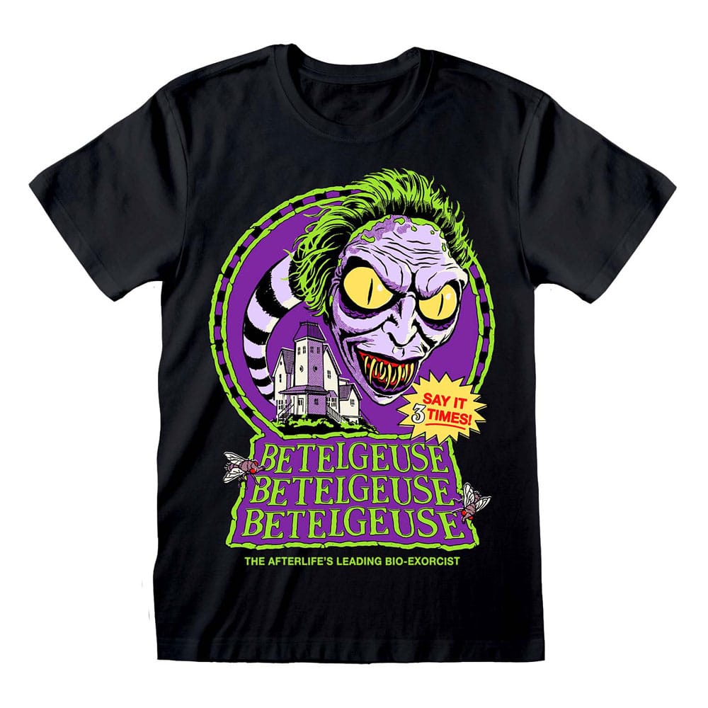 Beetlejuice T-Shirt Say it three Times Size M